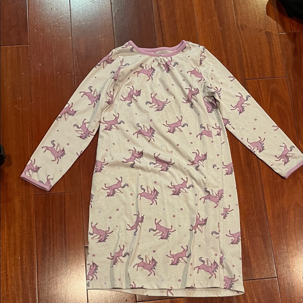 Purple Unicorn Nightgown size 8-10 kids must bundle